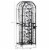 Free Standing Wine Rack 45 Bottle Holder Storage Metal Display Cabinet Home Bar Perspective: left