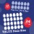 Eggland's Best Cage Free Large White Eggs, 24 Count Perspective: left