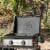 Blackstone Stainless Steel Propane Hood Portable Outdoor Griddle Grill, Black Perspective: left