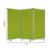 Screen Gems Olive Screen SG-343 Perspective: left