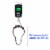 2 Lb Depot Shower Curtain Hooks - Black - 18/8 Stainless Steel - Set of 12 Perspective: left