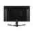 LG® 4K UHD LED LCD Black Monitor Perspective: left
