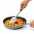 OXO Soft Works Silicone Spatula - Black Perspective: left