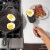 OXO Good Grips Small Silicone Flexible Turner - Black Perspective: left