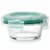 OXO Good Grips 16 Piece Glass Food Storage Round Square Container Set with Lids Perspective: left