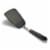 OXO Large Silicone Flexible Turner - Black Perspective: left