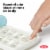 OXO Soft Works Ice Cube Tray - Blue Perspective: left