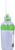 OXO Soft Works Little Salad Dressing Shaker - Green/Clear Perspective: left