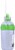 OXO Soft Works Little Salad Dressing Shaker - Green/Clear Perspective: left