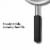 OXO Good Grips Silver Double Rod Strainer Perspective: left