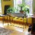 Achla Designs WT-04 Large Metal Windowsill Trestle Plant Stand w/ Removable Tray Perspective: left