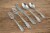 Cambridge Silversmiths Rhiannon Flatware Set - Satin Perspective: left