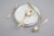 Cambridge Silversmiths Delia Flatware Set - Champagne Satin Perspective: left