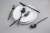 Cambridge Silversmiths Gaze Flatware Set - Black Satin Perspective: left