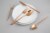 Cambridge Silversmiths Gaze Flatware Set - Copper Mirror Perspective: left