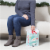 Christmas Bag #64: Hallmark Medium Holiday Gift Bag with Tissue Paper (Snowman & Candy Cane) Perspective: left