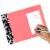 Hallmark Thank You Card (#28): Black and White Pattern Greeting Card Perspective: left