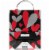 Valentine's Day Bag #55: Hallmark 7" Medium Valentine's Day Gift Bag with Tissue (Silver Heart) Perspective: left