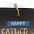 Mini Gift Bag #84: Hallmark Father's Day Mini Gift Card Holder Bag Black Perspective: left