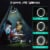 Camping Fan with Lantern 10000mAh Rechargeable Battery Powered Portable Tripod Fan for Tent Perspective: left