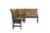 Design Evolution Furniture Inc. Addison Corner Nook Bench Perspective: left
