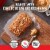 Clif Bar Crunchy Peanut Butter Energy Bar Perspective: left