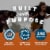 Clif Builders Minis Chocolate Peanut Butter Flavor Protein Bars Perspective: left