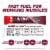 CLIF® Athlete Series Bloks® Black Cherry Energy Chews Perspective: left