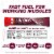 Clif Bloks Black Cherry Flavor With Caffeine Energy Chews Perspective: left