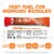 Clif Bloks Orange Flavor With Caffeine Energy Chews Perspective: left