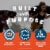 CLIF Builders Chocolate Protein Bar Perspective: left
