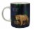 Arctic Circle Enterprises Alaska Frontier Plaid Bear Mug Perspective: left