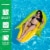 Swimline 90680M Giant 74 Inflatable Corn on the Cob Swimming Pool Float Lounger Perspective: left