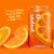 Poppi Orange Soda Can Perspective: left