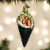 Old World Christmas Sushi Hand Roll Ornament Seaweed Rice 32418 Perspective: left