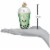 Old World Christmas Boba Tea Glass Pearl Mike Ornament 32534 Perspective: left