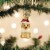 Old World Christmas Mini Jolly Pup 2.00in, Gumdrops Collection Canine Dog Perspective: left