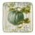 Tabletop Autumn Harvest Canape Plate Set Ceramic Thanksgiving Fall St/4 37250 Perspective: left