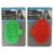 Dog Cat Pet Grooming Brush Comb Hair Rubber Oval Strap Bath Handle Soft Scruber Perspective: left