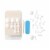 Kiss® Gel Fantasy Toenails- This is Classic Perspective: left