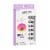 KISS imPRESS Lash Clusters, imPRESS Falsies, Sassy Wispy, 12mm-14mm, 12 Clusters Perspective: left