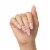 KISS® Gel Fantasy Dreamdust™ Press-On Nails - Diamonds 4 Me Perspective: left