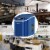 Costway Portable Compact Electric Ice Maker Machine Mini Cube 26lb/Day ABS Navy Perspective: left