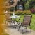 Costway 4PCS Outdoor Patio Folding Chair Camping Portable Lawn Garden W/Armrest Perspective: left