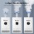 3.5L Quiet Top Fill Air Humidifier w/ 3-Level Mist Timer Sleep Mode for Bedroom Perspective: left