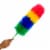 Kitchen + Home Large Static Duster - 27 Inch Electrostatic Feather Duster - Rainbow Perspective: left