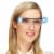 Lighted Sight LED Magnifying Eyeglasses Perspective: left