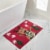 Christmas 20 x 30 Inch Reindeer Tufted Bath Mat Perspective: left