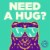 Goose Island Hazy Beer Hug Craft IPA Beer Perspective: left