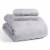 3 Piece Geometric Clipped Comforter Set Perspective: left